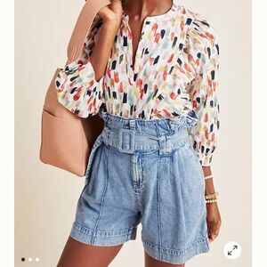 Anthropologie Scotch & Soda High Rise Denim Shorts #046